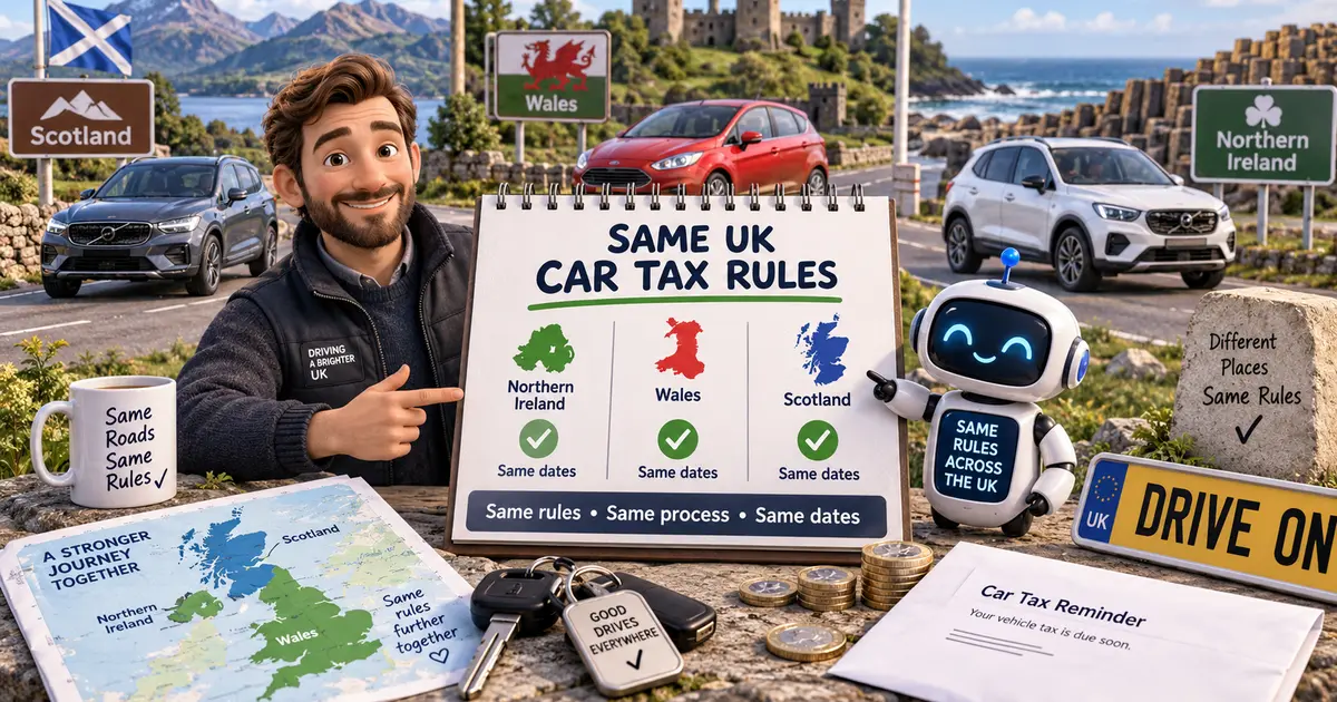 Car Tax Rules in Northern Ireland, Wales and Scotland: A Complete Guide