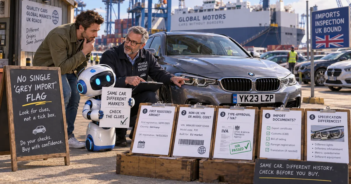 How to Check If a Car Is a Grey Import