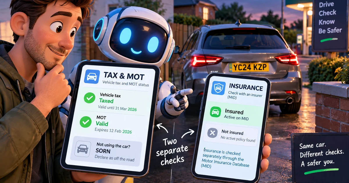 Is My Car Taxed and Insured? A Straight Answer