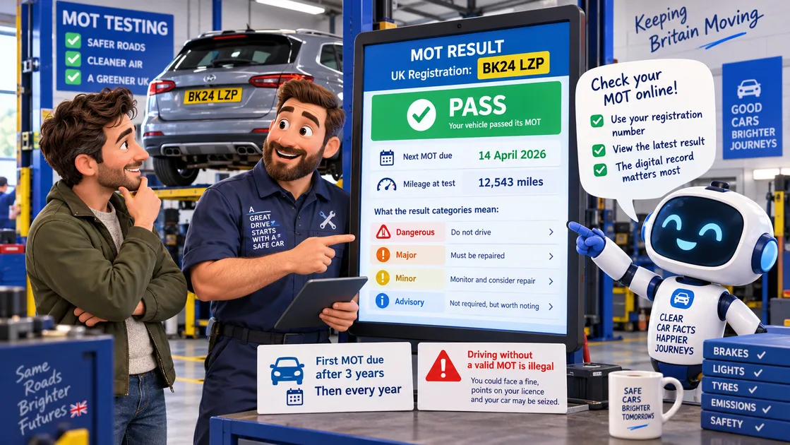 MOT Certificate Explained: How to Read Yours