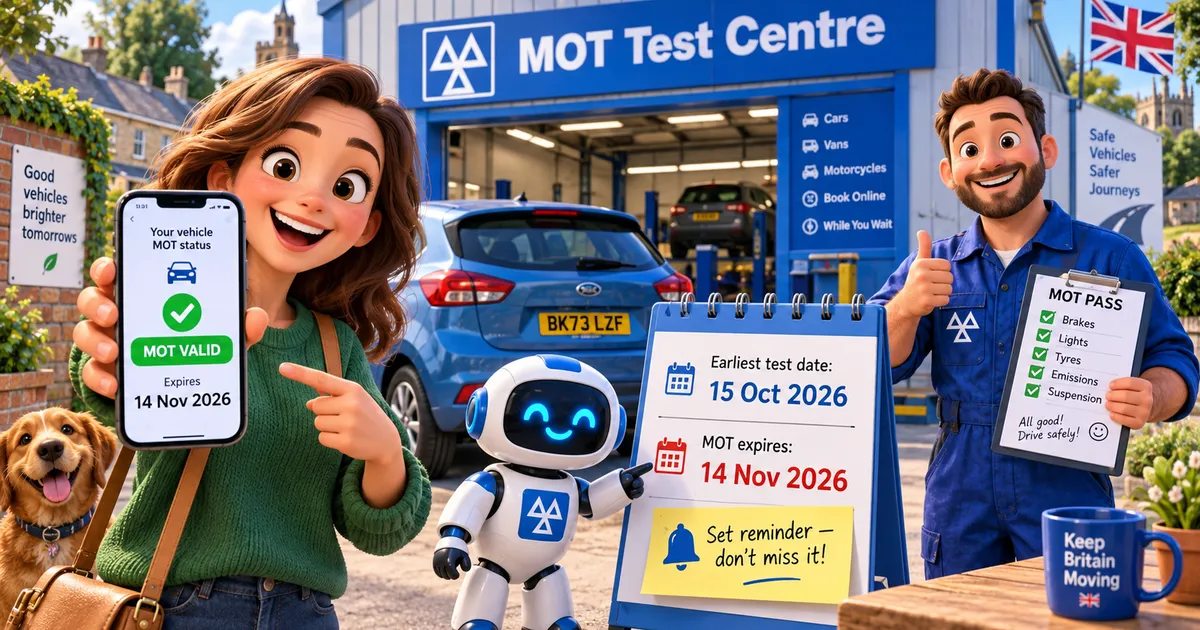 When Is My MOT Due? Check Your Exact Date